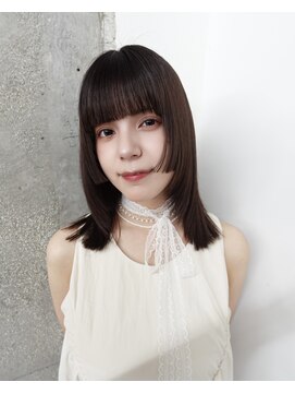 アペロ 柏(Apero) ブラウンカラー/フェイスレイヤー/姫カット/暗めカラー/柏駅