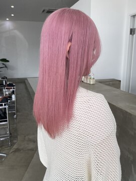ノートエートル 西金沢(Nought etre) 10代20代ハイトーン艶髪ピンク