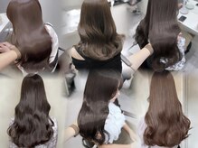 ＃透明感カラー #グレージュ＃オリーブベージュ #三宮