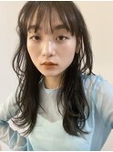 重たくみえない地毛風カラー