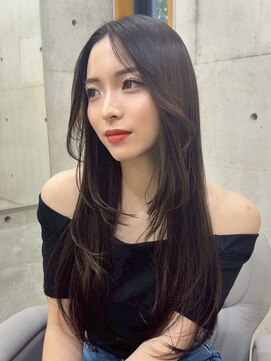 ロマーリ 岡山店(LOMARLIE) ハッシュカット20代30代40代ハイレイヤーウルフ顔周りカット