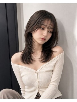 モードケイズ 調布店(MODE K's) ハッシュカット_顔周り韓国レイヤーカット調布前髪カットウルフ
