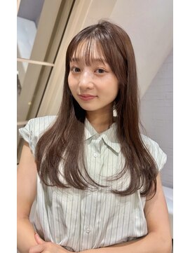 ヘアーアンドファッションシオミエイチ (hair＆fashion shiomi H) オレンジベージュ×柔からレイヤー♪