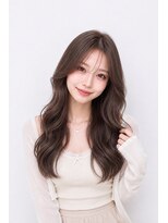 キャロル(CAROL)&nbsp;韓国レイヤー×チョコレートブラウンロング