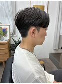 毛流れニュアンスパーマ