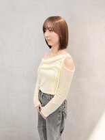 フランチェスカドットボブ(francesca.bob)&nbsp;タッセルボブ×ヘーゼルベージュ【渡辺俊弥】梅田