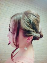 ヘアーアンドリラクゼーション ラシック(Hair&Relaxation LA.CHIC) 三つ編みシニヨン