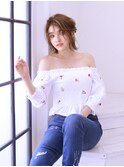 大人のエフォートレスアレンジ【EARTH海老名店】