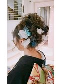 成人式ヘアアレンジ