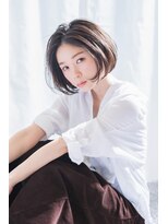 ヴァンクシー バイ ルナ(VANKCY by Luna) ボブ ショートボブ 簡単 20代 30代 ナチュラル 伸ばしかけ 黒髪