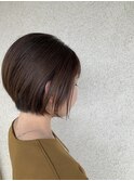 襟足すっきりショートボブ