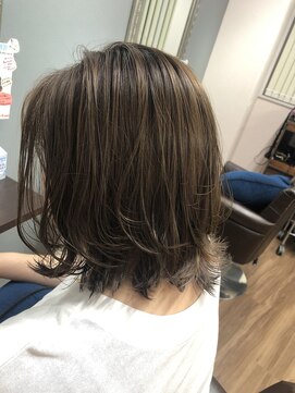 ヘアーアンドメイク カナン(HAIR&MAKE CANAAN) レイヤーボブ