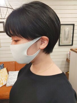リリー(Lily) ゆかのお客さま＊黒髪でもスッキリ♪まとまりショート