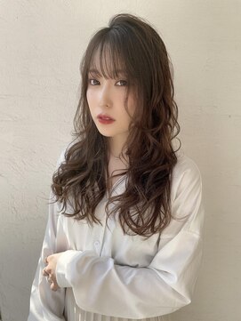 オーロ 西大寺店(ORO) 王道ブラウンカラーのフェミニンスタイル