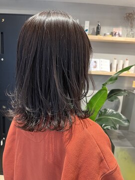 ホーム(HOME) アッシュ グレージュ レイヤーミディ