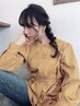 デジタルパーマ+カラー+カット+プチヘッドスパ+アメイジアトリートメント
