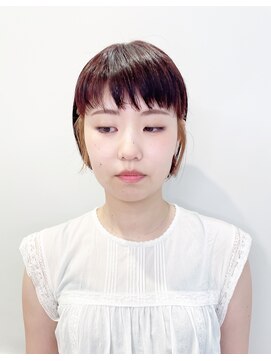 モリオフロムロンドン 松戸店(Morio from London) 【松戸 藤原】大人かわいいインナーカラーボブ