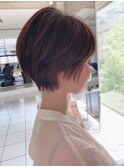 20代30代40代小顔ひし形丸みショート　リノ吉祥寺