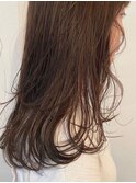 顔まわりレイヤー/マロンベージュ/レイヤーカット/20代/30代