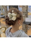 ゆるめシニヨン