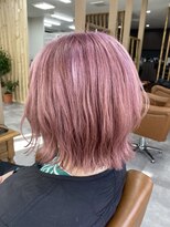 ノエ(Noe.)&nbsp;【★ピンクベージュ/切りっぱなしボブ★】
