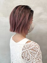 ペスカ 長町南店(pesca)&nbsp;ピンクグレージュ×バレイヤージュ　(OIKAWA)