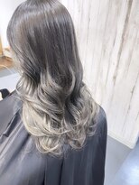 シュクルヘアー(Sucre Hair)&nbsp;インナーカラー＊ホワイトグレージュ