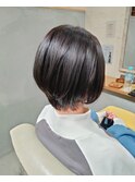 大人可愛いレイヤーボブショート
