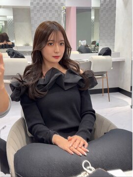 ジーナ 名駅(XENA.) 《xena/中島》似合わせ前髪カット×色気グレージュカラー