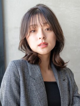 イオ 本厚木(io) 韓国レイヤーくびれ似合わせカットイメチェン小顔ワイドバング