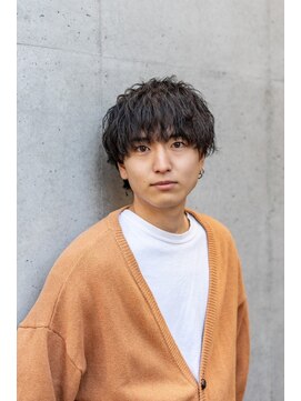 エルバイラビス 大宮(elu by lovis) 【SYUYA】王道マッシュ/波巻きパーマ/メンズスタイル