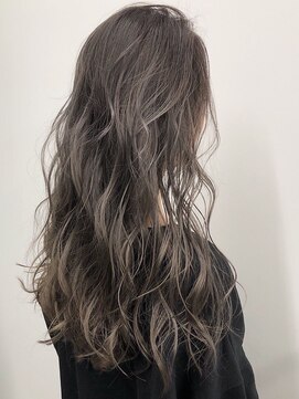 アオアクア バイ グルグル 小岩店(ao akua by GULGUL) イメチェンヘアスタイル ロンググレージュグラデーション 小岩