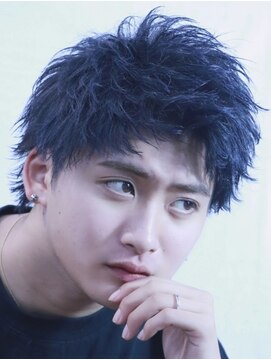 オーシャントーキョー 大阪(OCEAN TOKYO) ベリショスパイキーショートべリーショートアップバングメンズ