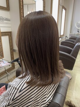 コワファースト 大分(COIFF1RST) ブリーチなしグレージュ