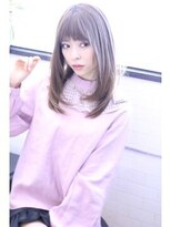 ニスル 町田店(NISURU)&nbsp;似合わせカット/大人ガーリー/ダークアッシュ/着物/町田/町田駅