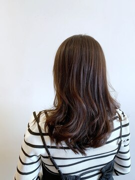 ソイルアヴェダ(Soil AVEDA) 大人可愛い　ピンクベージュカラー