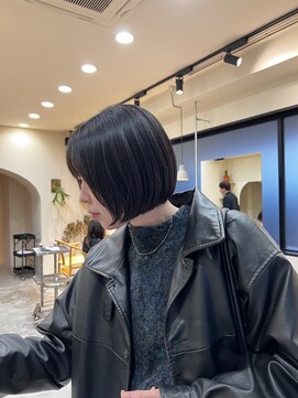 シム 千葉(sim) ミニボブ stylist今井