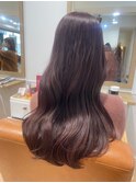 ラベンダーブラウン/顔まわり/ツヤ髪/金山/オージュア/髪質改善