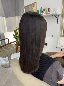 タミー(TAMMY)の写真/【武蔵新城3分】髪のダメージを最小限に抑えるカラー材を使用し、髪の芯から潤い、毛先までまとまる質感に!