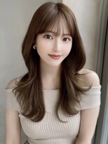 エインアンリー 明治神宮前(AIN.ANLY.)&nbsp;イメチェン/ハッシュカット/フルバング/似合わせカット/韓国ヘア