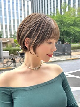 プルーヴ 秋葉原(prove) 30代40代大人女性/前髪ありショートボブ/ショートヘア/髪質改善