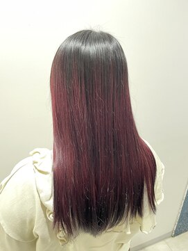 アトリエフォー(atelier 4D pocket) 透明感ある大人可愛いピンクヘアダブルカラー髪質改善