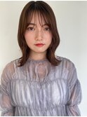  大人かわいい外ハネカール艶感くびレイヤーp1戸頭20代30代40代