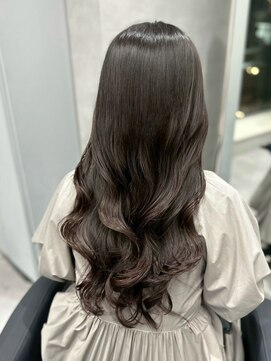 ジエクト カナウ(The Ect canow) コテ巻き風パーマ/無重力/チャコールグレー/オリーブグリーン