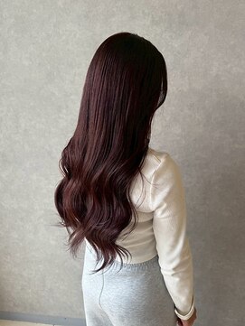 【obje't ciel】透明感ダークブラウン【佐藤早希】