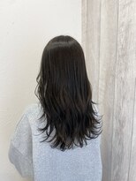 シエル 立川店(CIEL)&nbsp;グレージュカラー×透け感【CIEL×maki】