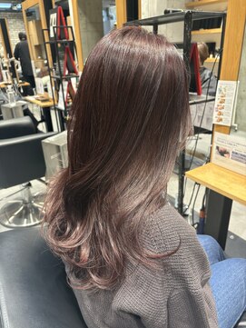 【堂安稚菜】ピンクベージュカラー