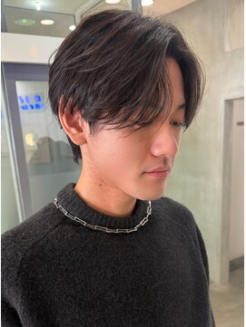 カット純 渋谷(CUT純) 毛流れセンターパート