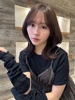 アイヴィ 表参道(IVY) オリーブグレージュ くびれヘア【肥田亜沙美】