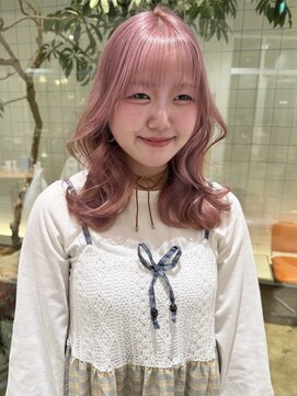 ローエ バイ デコ(Rohe by DECO) 【kira】ピンクベージュ/ピンクカラー/ブリーチ2回～